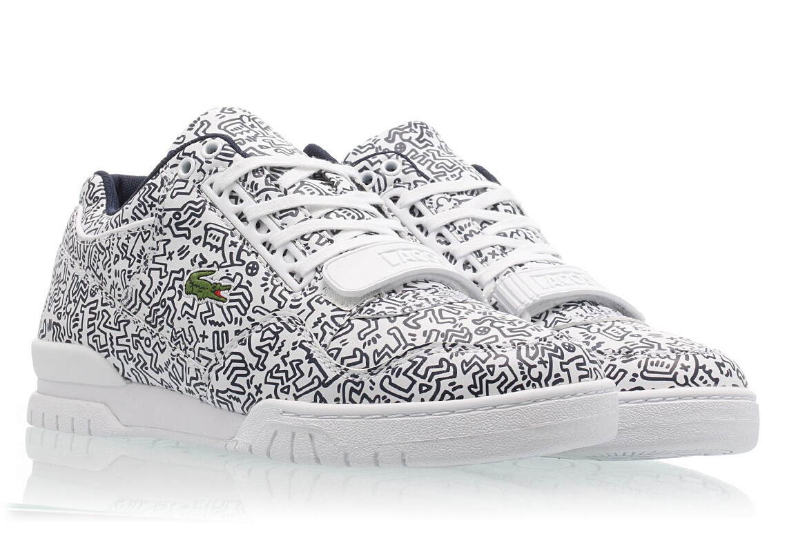 lacoste keith haring shoes